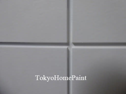 室内ドア、塗装工程