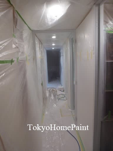 マンション室内ドア塗装は簡単ではありません・養生・通すの臭いなどを考えるべきです